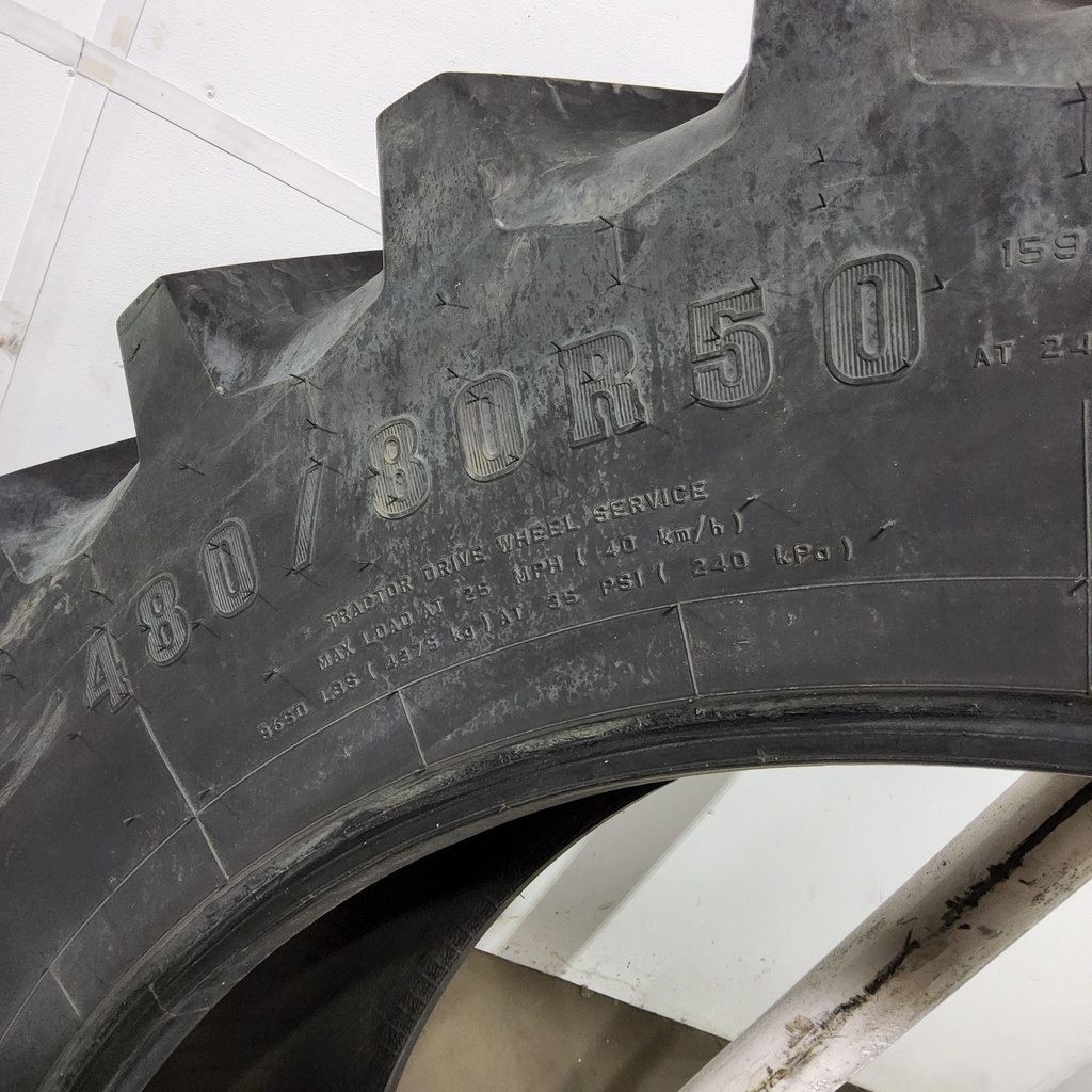 480/80R50 Firestone Radial Deep Tread 23 R-1W 159B 90%