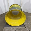 36"W x 32"D, John Deere Yellow 12-Hole Formed Plate , -9.69" Offset