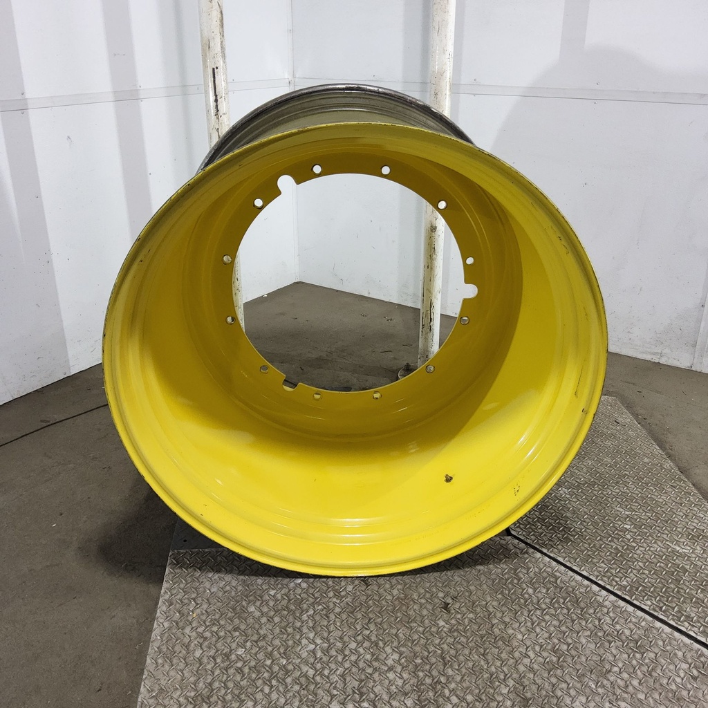 38"W x 46"D, John Deere Yellow 12-Hole Stub Disc , -6.25" Offset