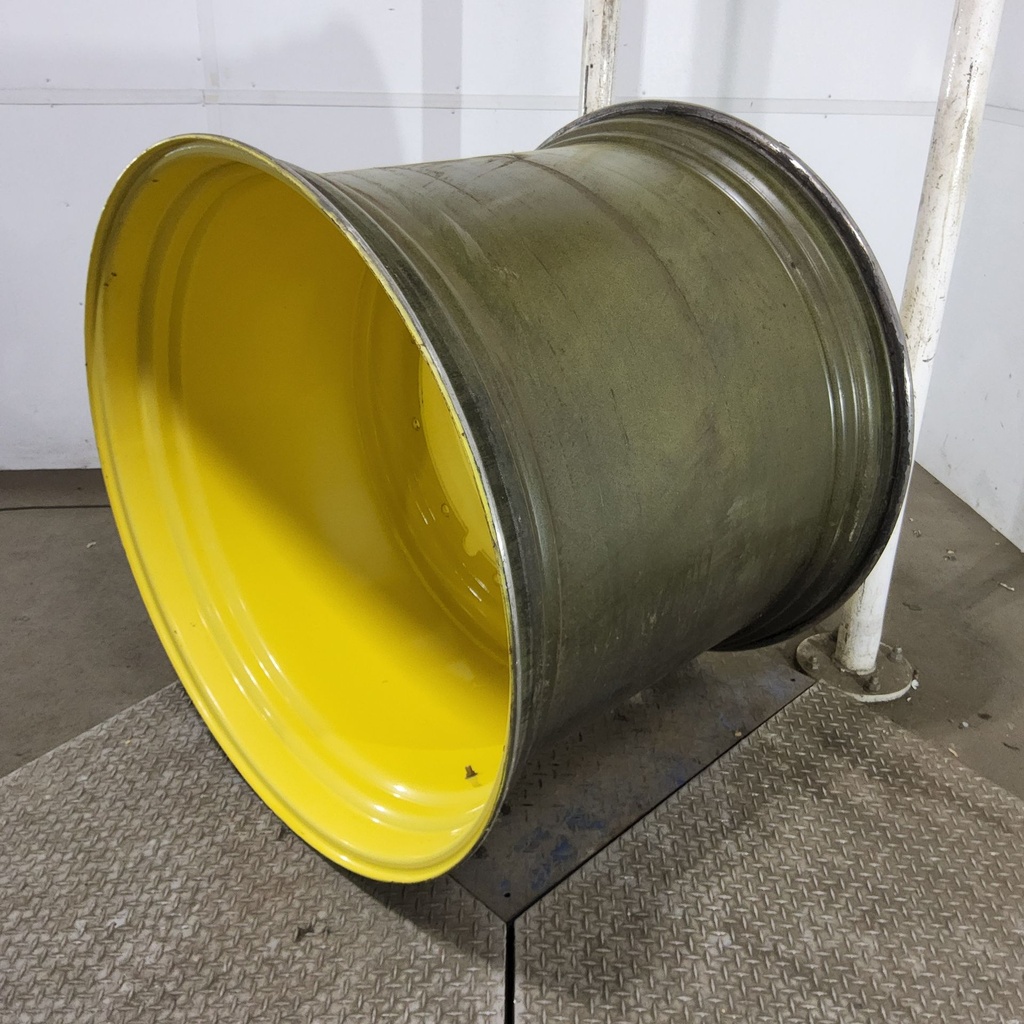 38"W x 46"D, John Deere Yellow 12-Hole Stub Disc , -6.25" Offset