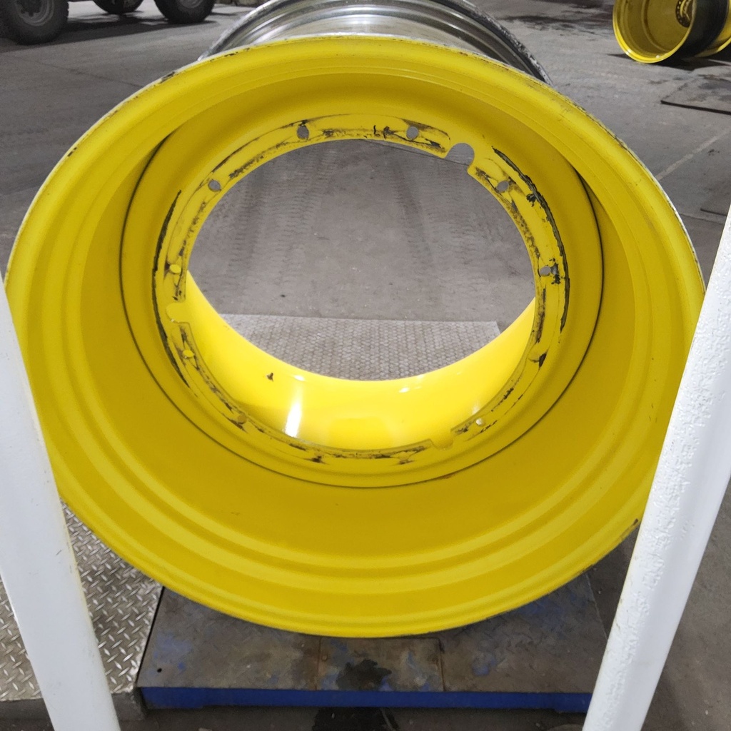 38"W x 46"D, John Deere Yellow 12-Hole Stub Disc , -6.25" Offset