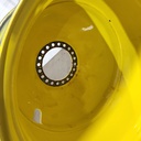 23"W x 38"D, John Deere Yellow 20-Hole Dolly Dual , -16.38" Offset