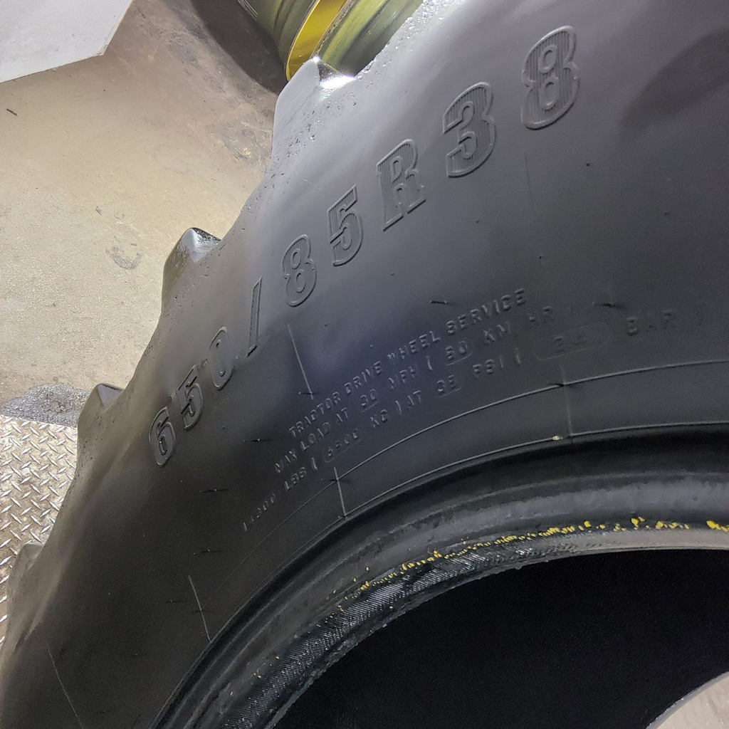 650/85R38 Firestone Radial Deep Tread 23 R-1W 173B 75%