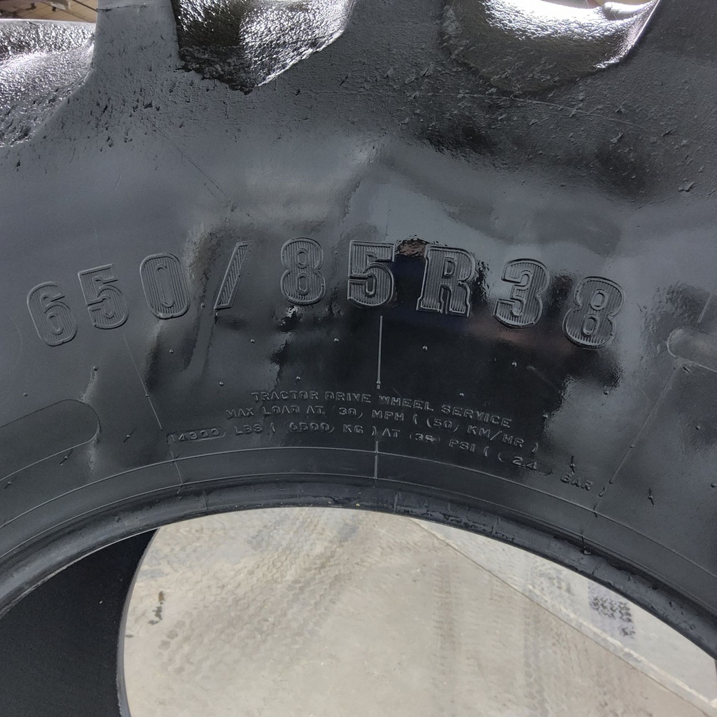 650/85R38 Firestone Radial Deep Tread 23 R-1W 173B 75%