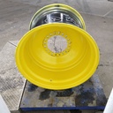 27"W x 32"D, John Deere Yellow 20-Hole Formed Plate , 0.38" Offset