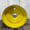 15"W x 50"D, John Deere Yellow 10-Hole Formed Plate , -6.81" Offset