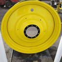 15"W x 50"D, John Deere Yellow 10-Hole Formed Plate , -6.81" Offset