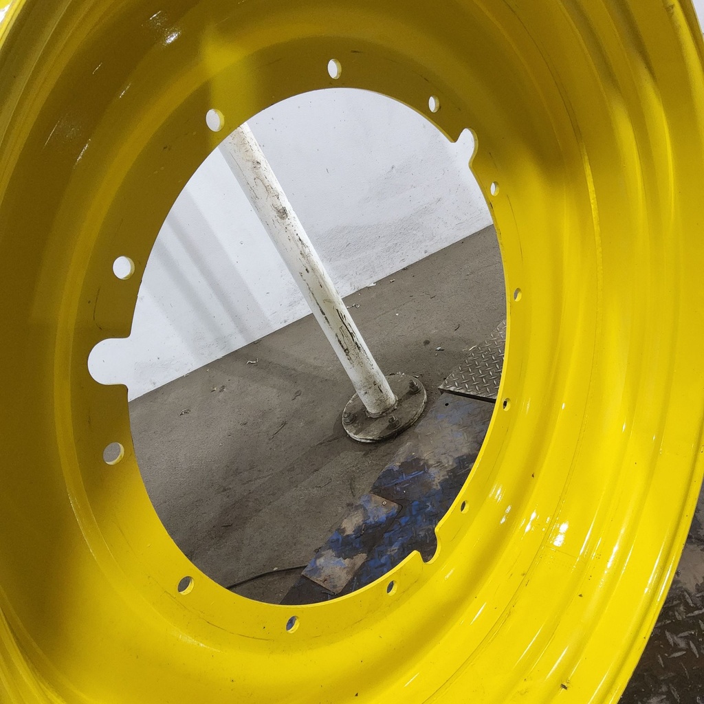 15"W x 50"D, John Deere Yellow 12-Hole Stub Disc , -3.31" Offset