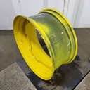 15"W x 34"D, John Deere Yellow 12-Hole Waffle Wheel (Groups of 3 bolts)