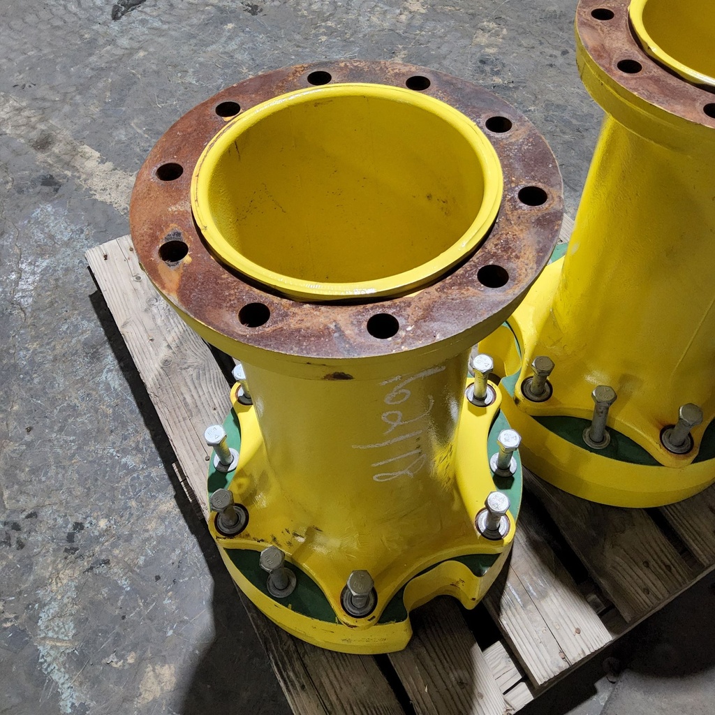 12 to 10-Hole 28"L FWD Spacer(2-PC OE Style), John Deere Yellow