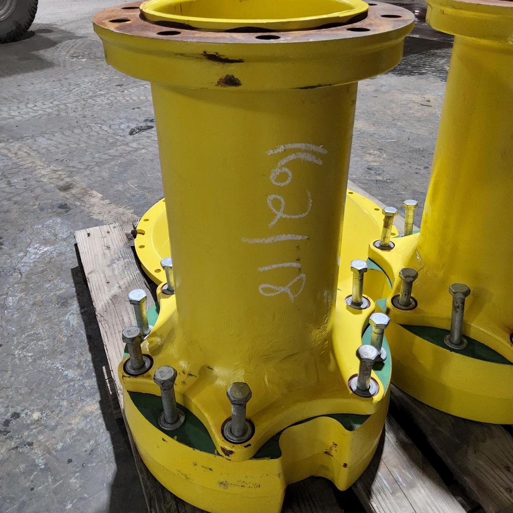 12 to 10-Hole 28"L FWD Spacer(2-PC OE Style), John Deere Yellow