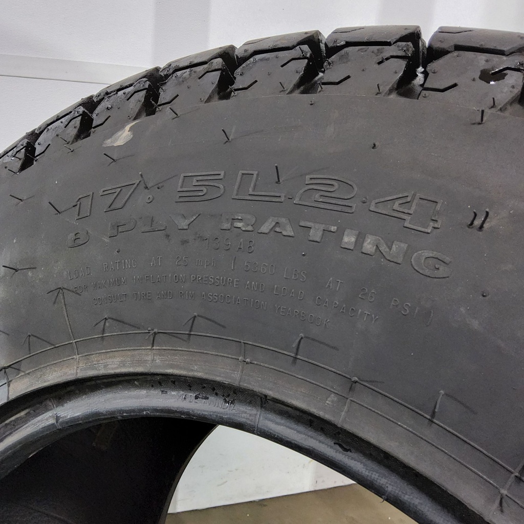 17.5L-24 Galaxy Mighty Mow R-3 D (8 Ply), 95%