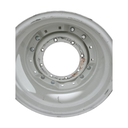 8-Hole Waffle Disc (Groups of 2 Bolts) Center for 24" Rim, New Holland White / Ford / Bianco White