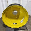 18"W x 42"D, John Deere Yellow 20-Hole Dolly Dual , -15.06" Offset