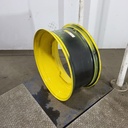 15"W x 34"D, John Deere Yellow 12-Hole Waffle Wheel (Groups of 3 bolts)