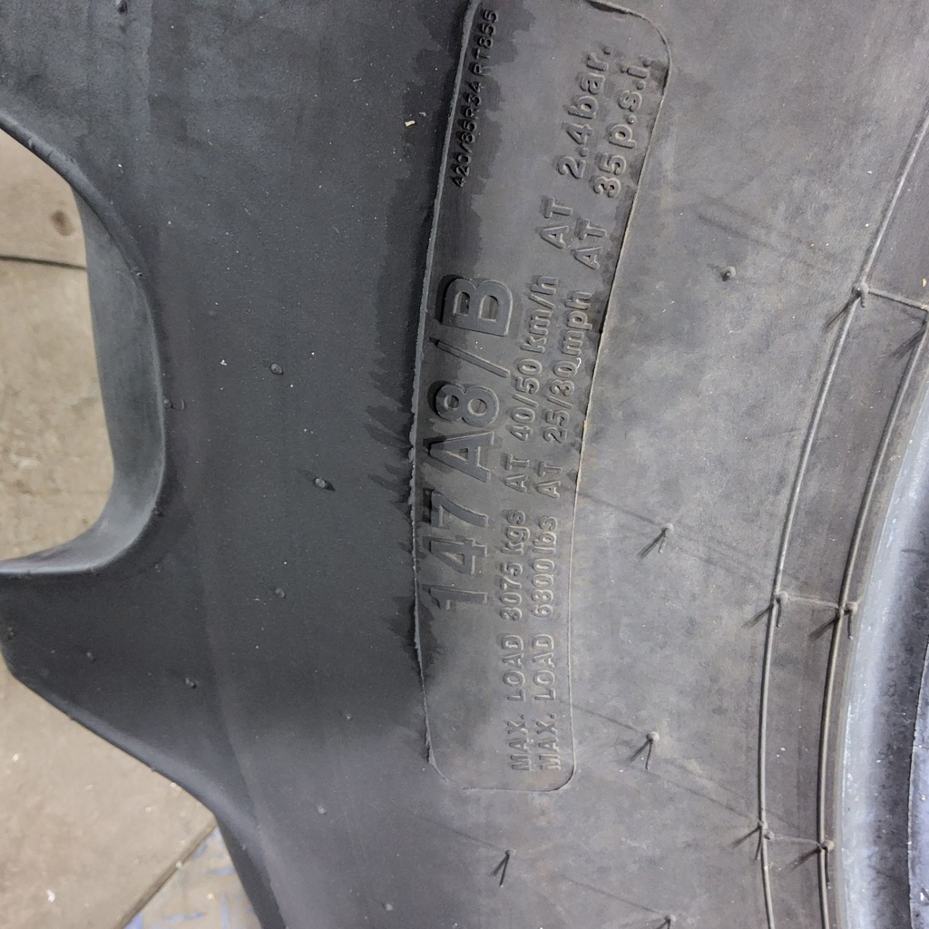 420/85R34 BKT Tires Agrimax RT 855 R-1W 147A8 85%