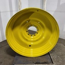 15"W x 50"D, John Deere Yellow 10-Hole Formed Plate , -6.81" Offset