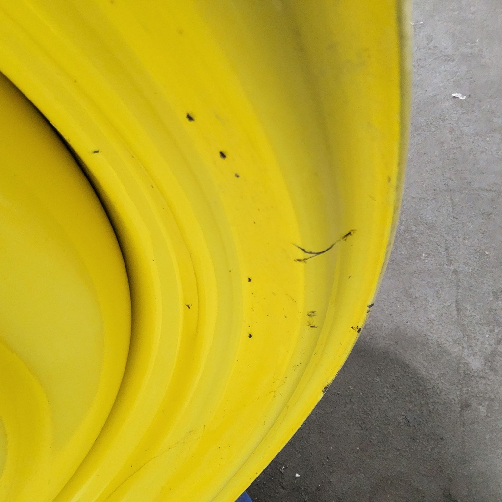 15"W x 50"D, John Deere Yellow 12-Hole Stub Disc , -3.25" Offset