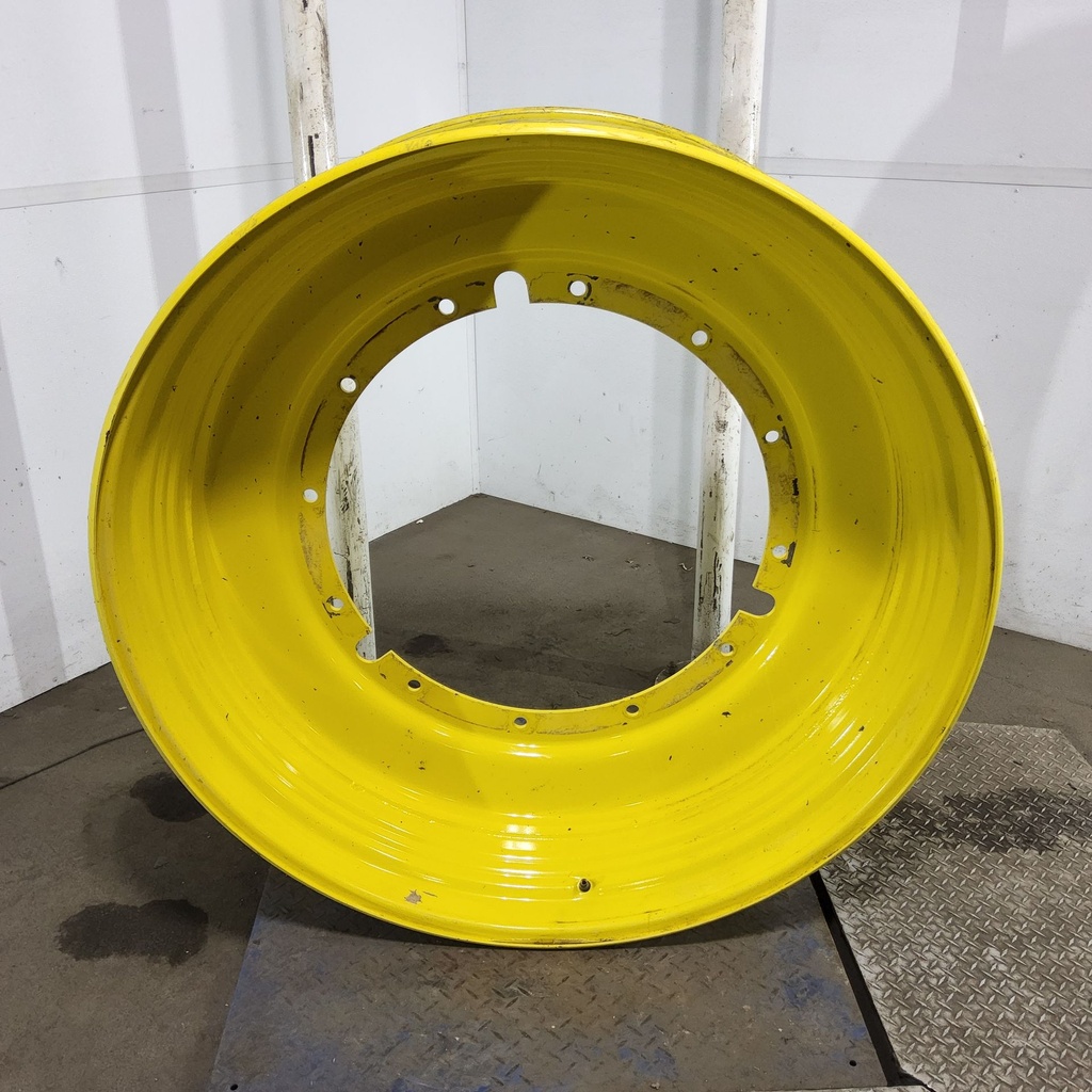 16"W x 50"D, John Deere Yellow 12-Hole Stub Disc , -3" Offset