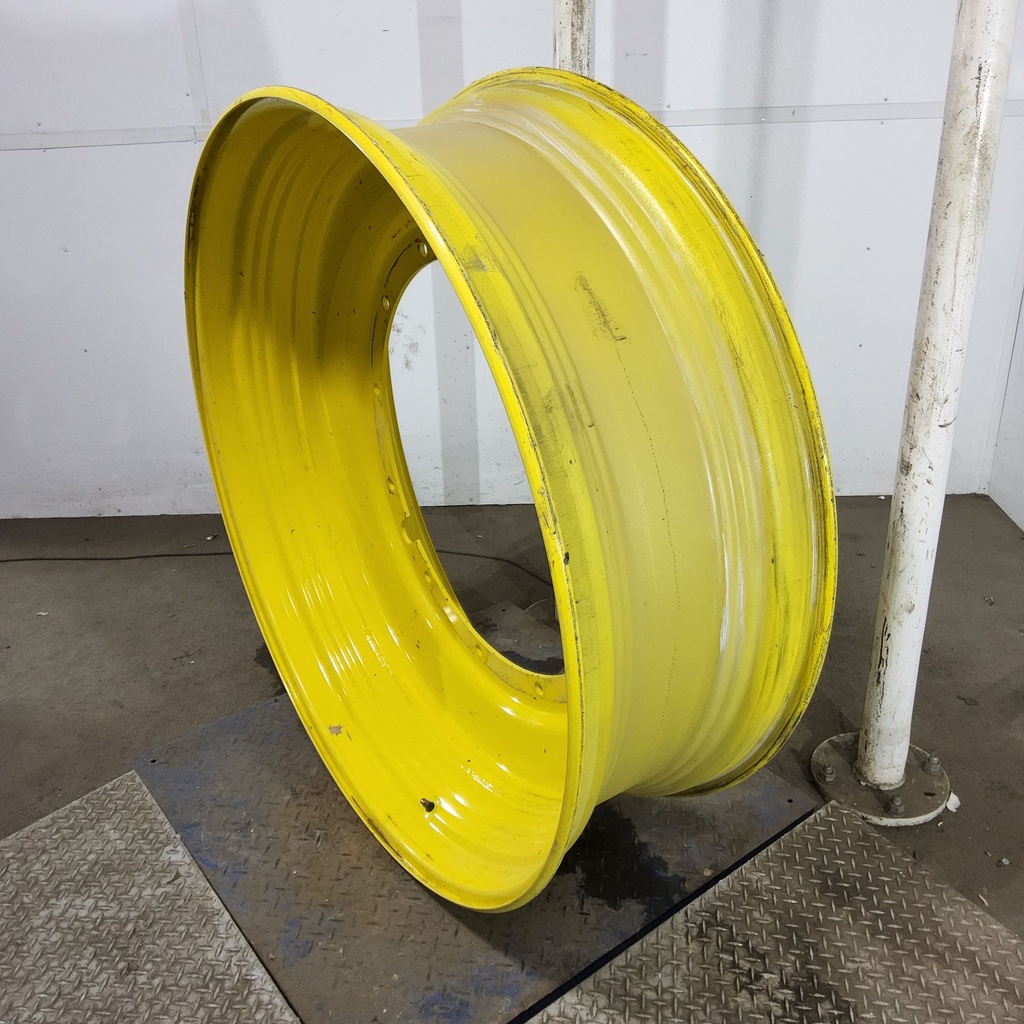 16"W x 50"D, John Deere Yellow 12-Hole Stub Disc , -3" Offset