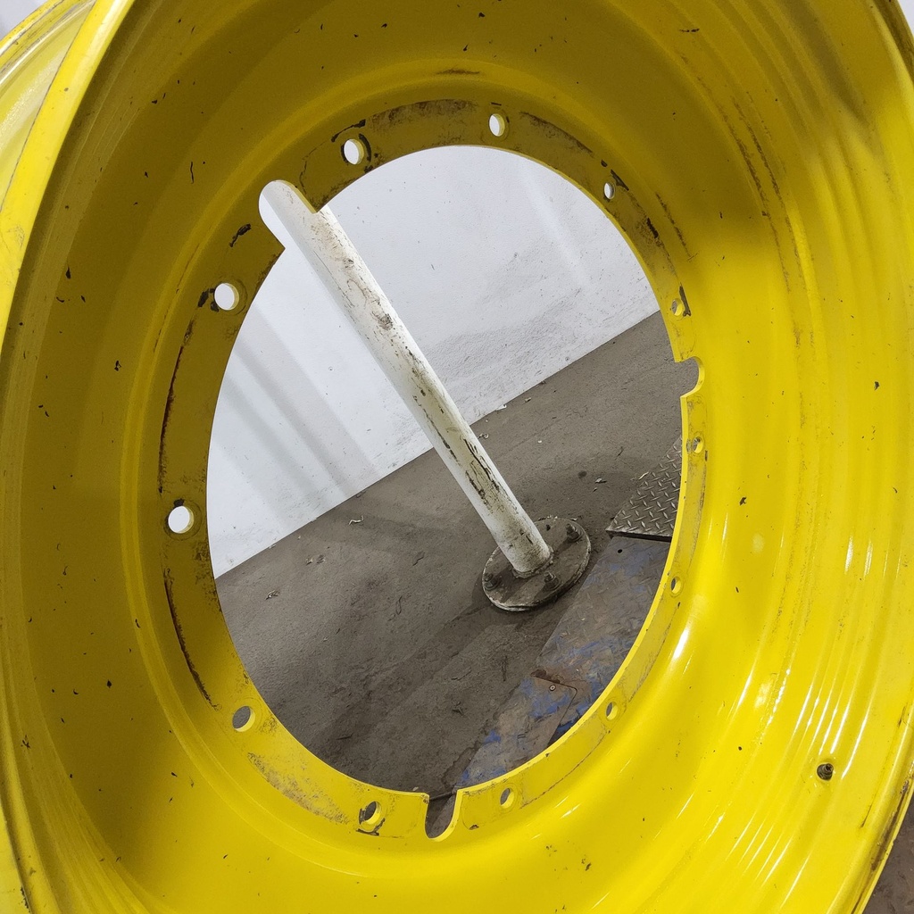 16"W x 50"D, John Deere Yellow 12-Hole Stub Disc , -3" Offset