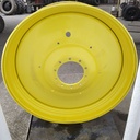 16"W x 50"D, John Deere Yellow 10-Hole Formed Plate , -6.88" Offset