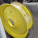16"W x 50"D, John Deere Yellow 10-Hole Formed Plate , -6.88" Offset
