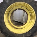 480/80R50 Goodyear Farm DT800 Super Traction R-1W on John Deere Yellow 12-Hole Stub Disc 60%
