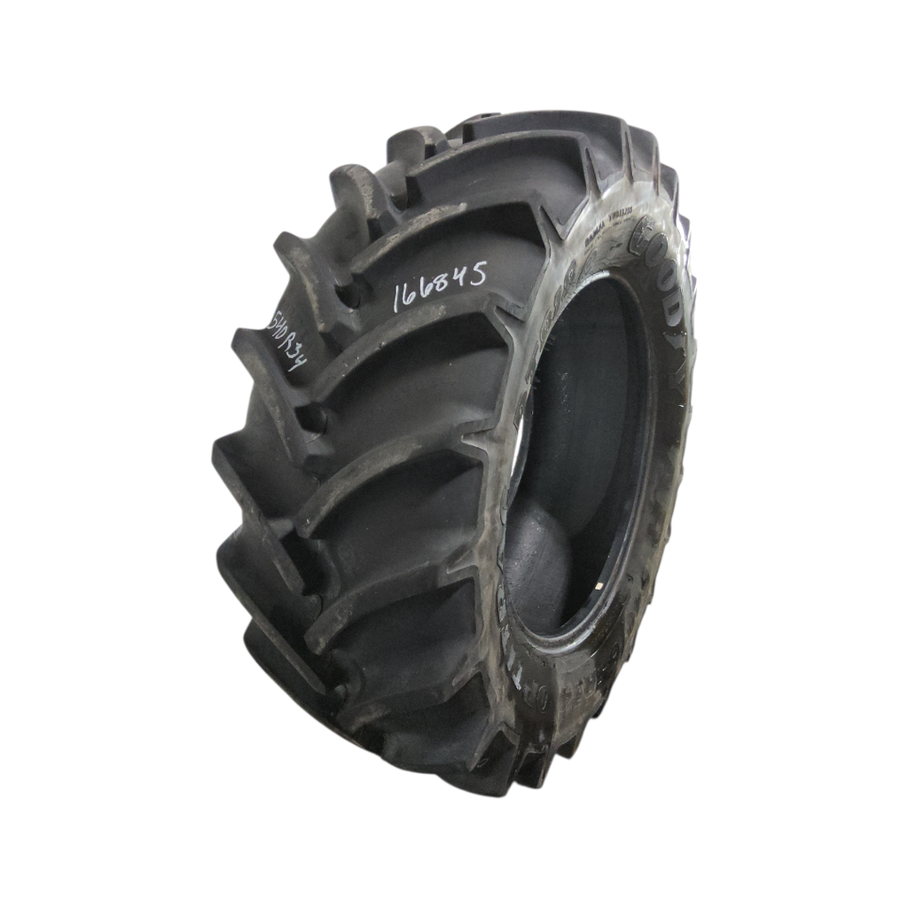 540/65R34 Goodyear Farm DT818 Optitrac R-1W 152B 80%