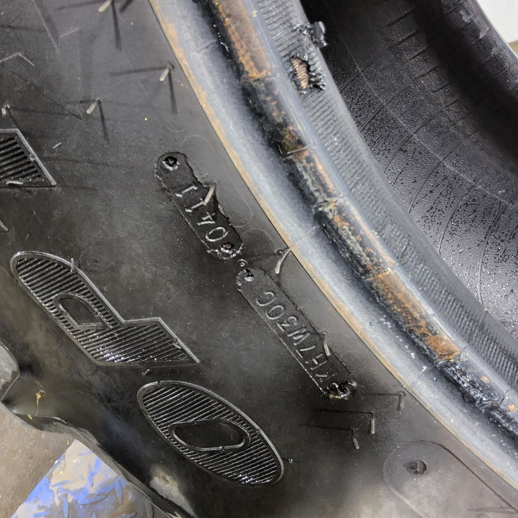 540/65R34 Goodyear Farm DT818 Optitrac R-1W 152B 80%