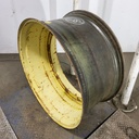 18"W x 38"D, John Deere Yellow 12-Hole Stub Disc , -3.31" Offset