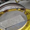 16"W x 38"D, John Deere Yellow 12-Hole Stub Disc , -3.06" Offset