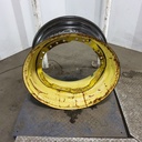 15"W x 30"D, John Deere Yellow 12-Hole Waffle Wheel (Groups of 3 bolts)