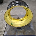 15"W x 30"D, John Deere Yellow 12-Hole Waffle Wheel (Groups of 3 bolts)