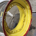 15"W x 30"D, John Deere Yellow 12-Hole Waffle Wheel (Groups of 3 bolts)