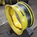 15"W x 34"D, John Deere Yellow 12-Hole Waffle Wheel (Groups of 3 bolts)