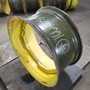 16"W x 34"D, John Deere Yellow 12-Hole Waffle Wheel (Groups of 3 bolts)