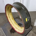 10"W x 38"D, John Deere Yellow 12-Hole Stub Disc , 2" Offset