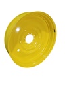 12"W x 54"D, John Deere Yellow 10-Hole Formed Plate , -9.25" Offset