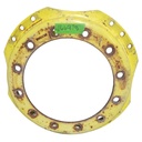12-Hole Waffle Disc (Groups of 3 Bolts) Center for 28"-30" Rim, John Deere Yellow