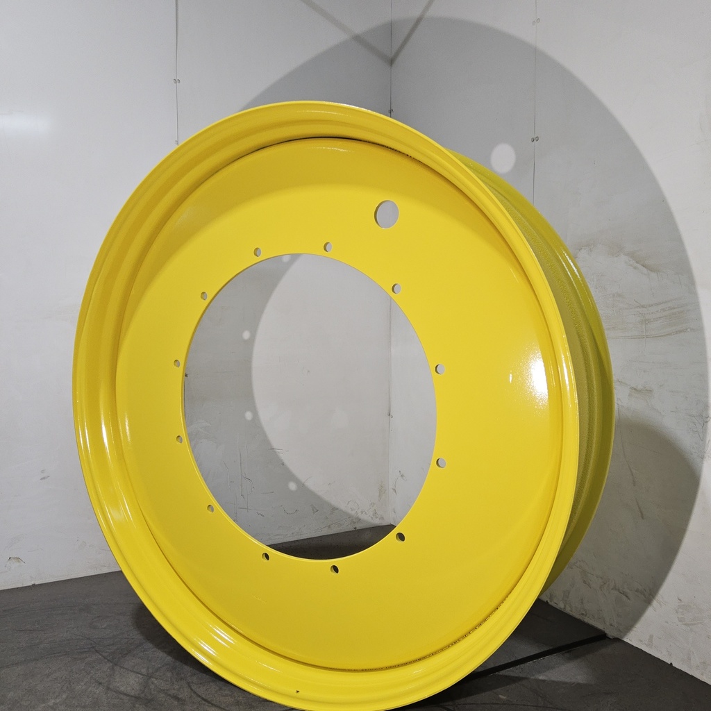 12"W x 54"D, John Deere Yellow 12-Hole Stub Disc , -3.25" Offset
