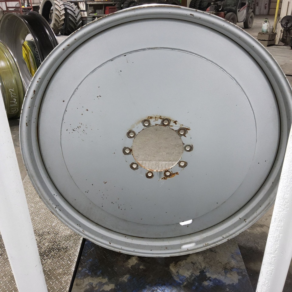 12"W x 54"D, Case IH Silver Mist 10-Hole Formed Plate , -3.56" Offset