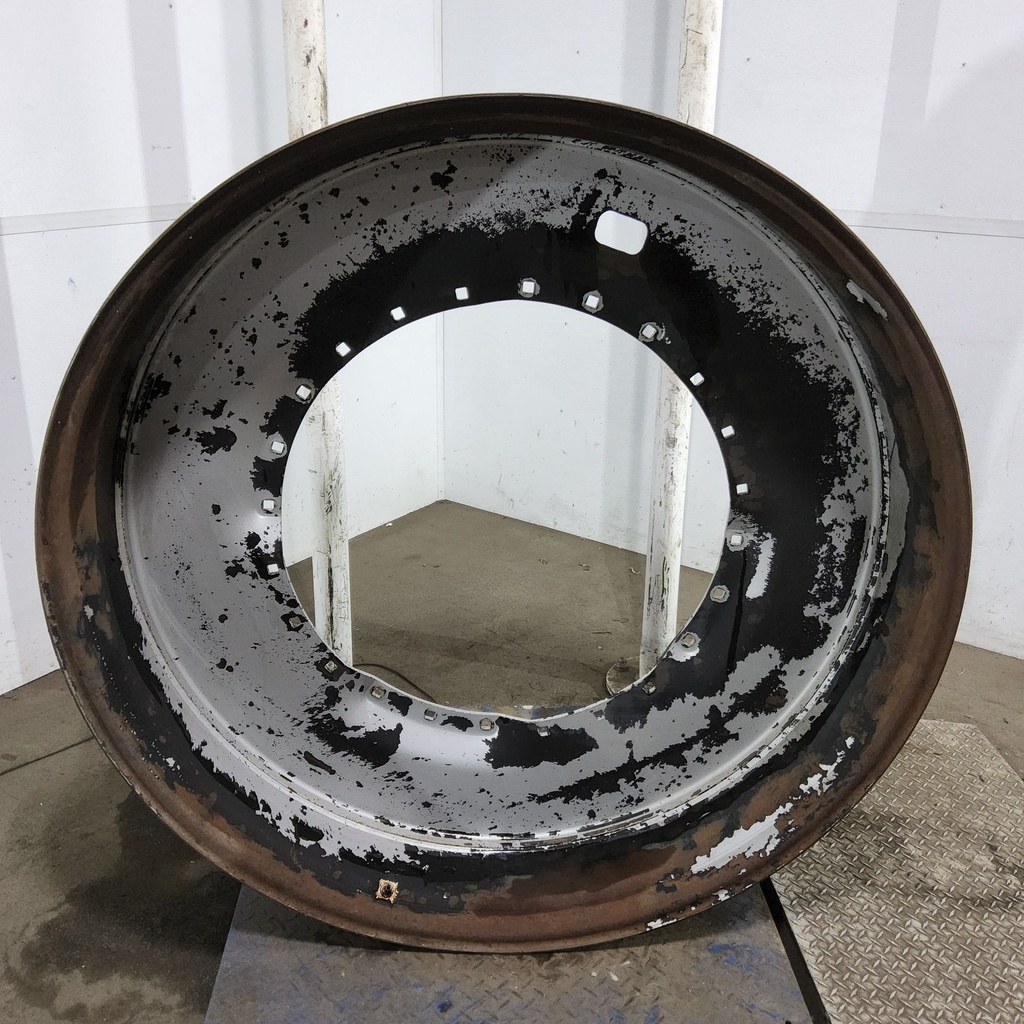 12"W x 54"D, Case IH Silver Mist 12-Hole Waffle Wheel (Groups of 3 bolts)