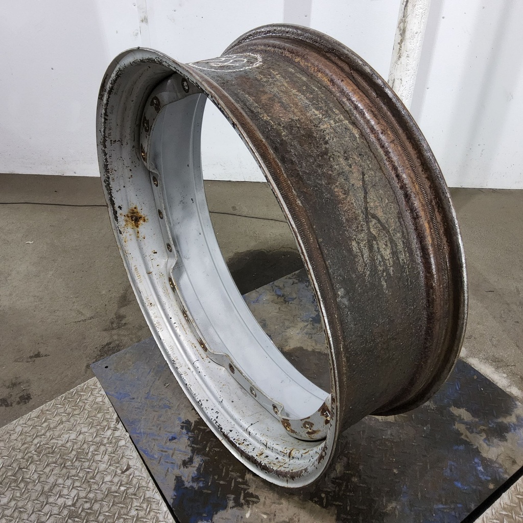 12"W x 38"D, Case IH Silver Mist 12-Hole Waffle Wheel (Groups of 3 bolts)