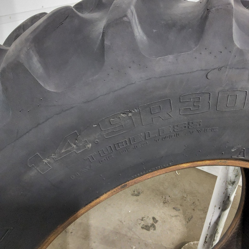 14.9R30 Goodyear Farm Dyna Torque Radial R-1 134A8 75%