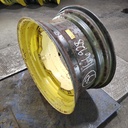 15"W x 30"D, John Deere Yellow 12-Hole Waffle Wheel (Groups of 2 Bolts)