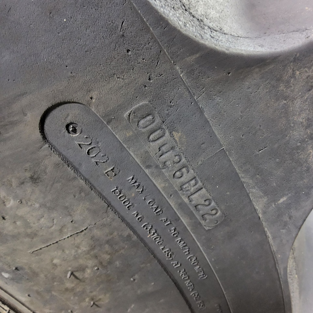 LSW1250/35R46 Goodyear Farm Custom Flo Grip R-2 202B 90%