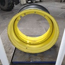 23"W x 38"D, John Deere Yellow 12-Hole Stub Disc , -3.12" Offset