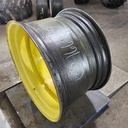 23"W x 38"D, John Deere Yellow 12-Hole Stub Disc , -3.12" Offset