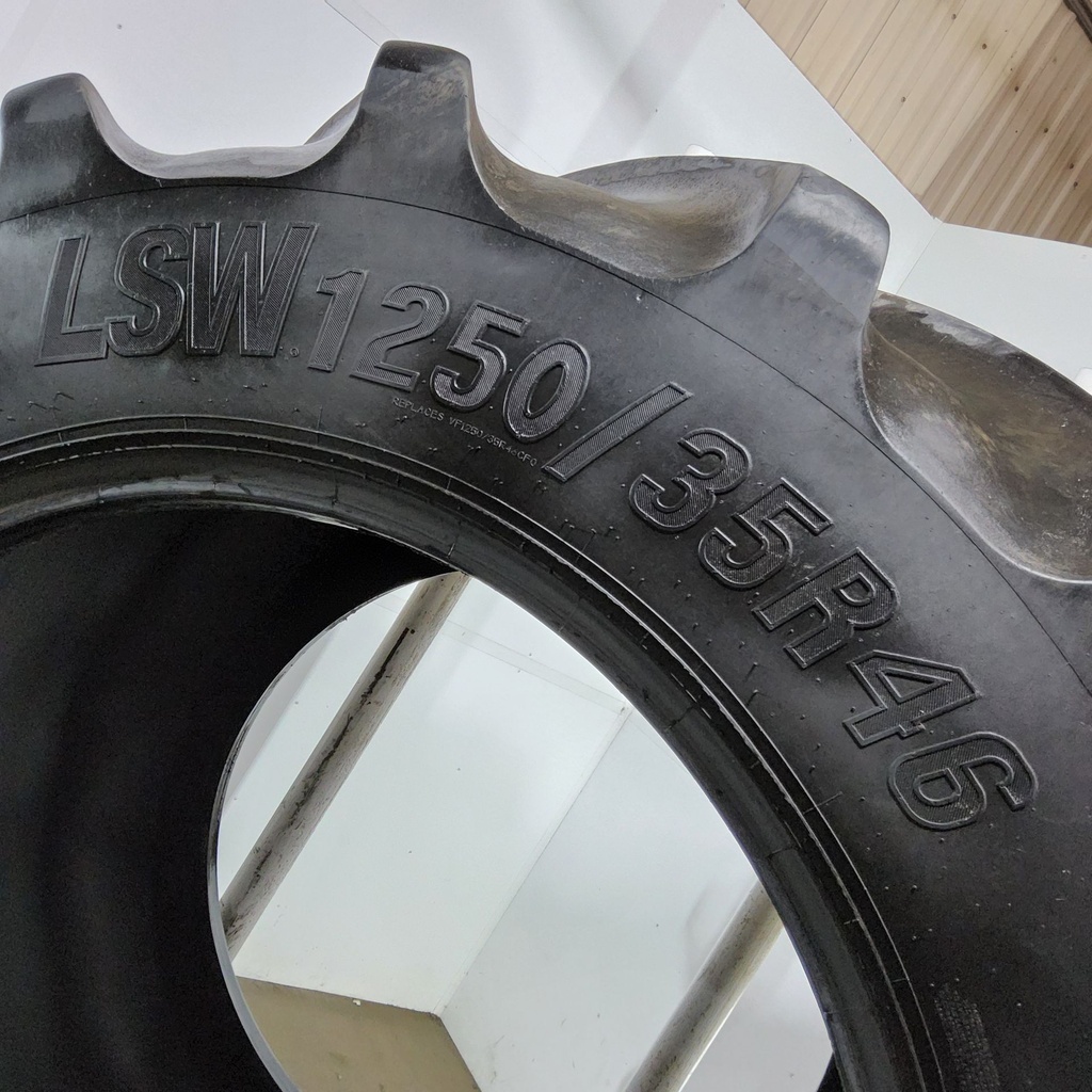 LSW1250/35R46 Goodyear Farm Custom Flo Grip R-2 195B 85%
